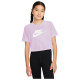 Nike Παιδική κοντομάνικη μπλούζα Sportswear Crop Futura Tee Nike Παιδική κοντομάνικη μπλούζα Sportswear Crop Futura Tee